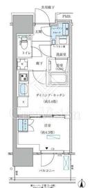 パークアクシス西大島コンフォートスクエア 1107 間取り図