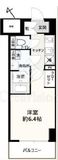ラフィスタ川崎Ⅱ 5階 間取り図
