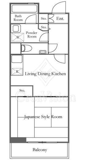 KDXレジデンス日吉 307 間取り図