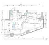 パークタワー勝どきミッド/サウス 12階 間取り図