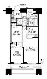 富久クロスコンフォートタワー(Tomihisa Cross)  9階 間取り図