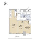 パークタワー西新宿 21階 間取り図