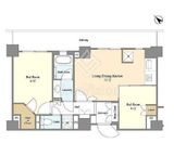 ウィルテラス滝野川 307 間取り図