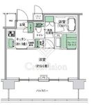 スタイリオ梶が谷 303 間取り図