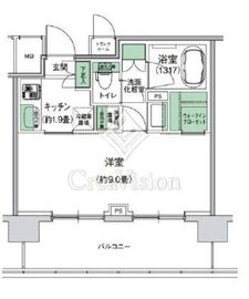 スタイリオ梶が谷 303 間取り図