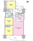 BLUE HARBOR TOWERみなとみらい (ブルーハーバータワーみなとみらい) 14階 間取り図