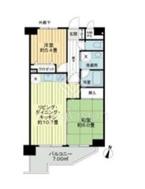 ライオンズマンション西巣鴨 1階 間取り図