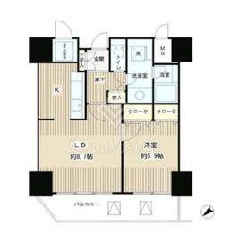 トレステージ目黒 507 間取り図