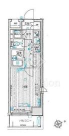パークウェル浜松町 9階 間取り図