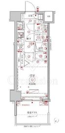 クレイシアIDZ横浜NORTHベイフロントヒルズ 1階 間取り図