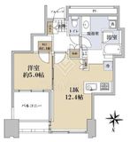 ワールドシティタワーズ ブリーズタワー 39階 間取り図