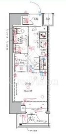 クレヴィスタ横浜関内 8階 間取り図