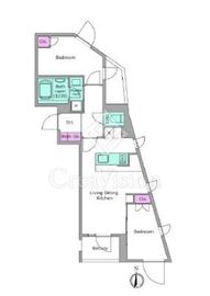 リヴ アン フルール 403 間取り図