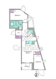 リヴ アン フルール 205 間取り図