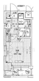 エステムプラザ品川サウスヒルズ 10階 間取り図