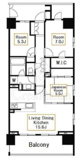 アデニウムコート木場公園 5階 間取り図