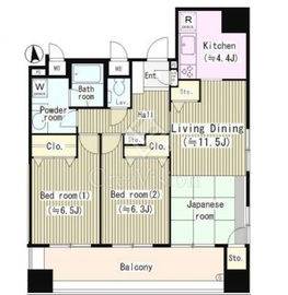 ラグーナ東池袋 901 間取り図