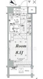 メイクス浅草イースト 7階 間取り図