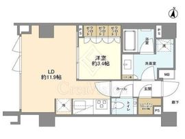 ローレルアイ目黒大橋ザ・テラス 2階 間取り図