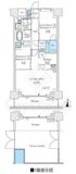 フロンティアレジデンス錦糸公園 104 間取り図