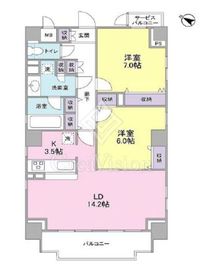 ヴェルデュール本郷壱番館 601 間取り図
