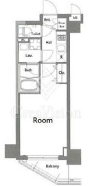 プレスタイル神楽坂 503 間取り図