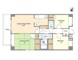 MFUグレー上野毛 4階 間取り図