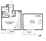プライマル下北沢代田 1階 間取り図