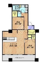 エアライズタワー 29階 間取り図