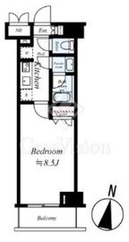 コンシェリア大森with 5階 間取り図