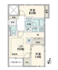 氷川坂ホームズ 2階 間取り図
