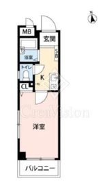 プレール新橋 5階 間取り図