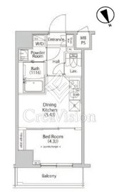 ファミルート船堀 1104 間取り図