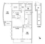 アドラブール深沢 201 間取り図