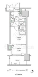 ブルックサイドレジデンス木場 1025 間取り図