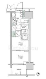 ブルックサイドレジデンス木場 1027 間取り図