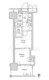 ブルックサイドレジデンス木場 1028 間取り図