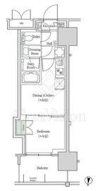 ブルックサイドレジデンス木場 1031 間取り図