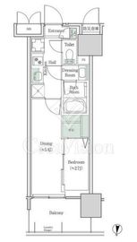 ブルックサイドレジデンス木場 529 間取り図