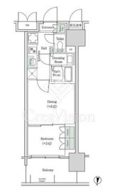 ブルックサイドレジデンス木場 531 間取り図