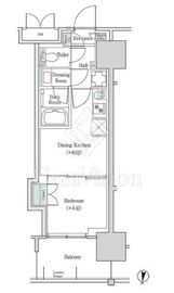 ブルックサイドレジデンス木場 539 間取り図