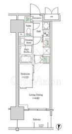 ブルックサイドレジデンス木場 541 間取り図