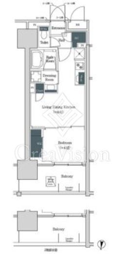 ブルックサイドレジデンス木場 545 間取り図