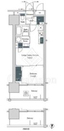 ブルックサイドレジデンス木場 545 間取り図