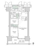 ブルックサイドレジデンス木場 546 間取り図