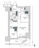 ブルックサイドレジデンス木場 547 間取り図