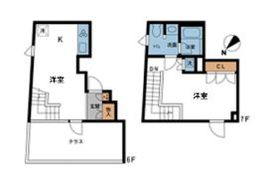 FLEG赤坂 603 間取り図