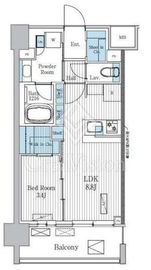 Terra蚕糸の森 504 間取り図