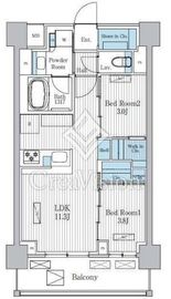Terra蚕糸の森 1009 間取り図