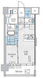 Terra蚕糸の森 1103 間取り図